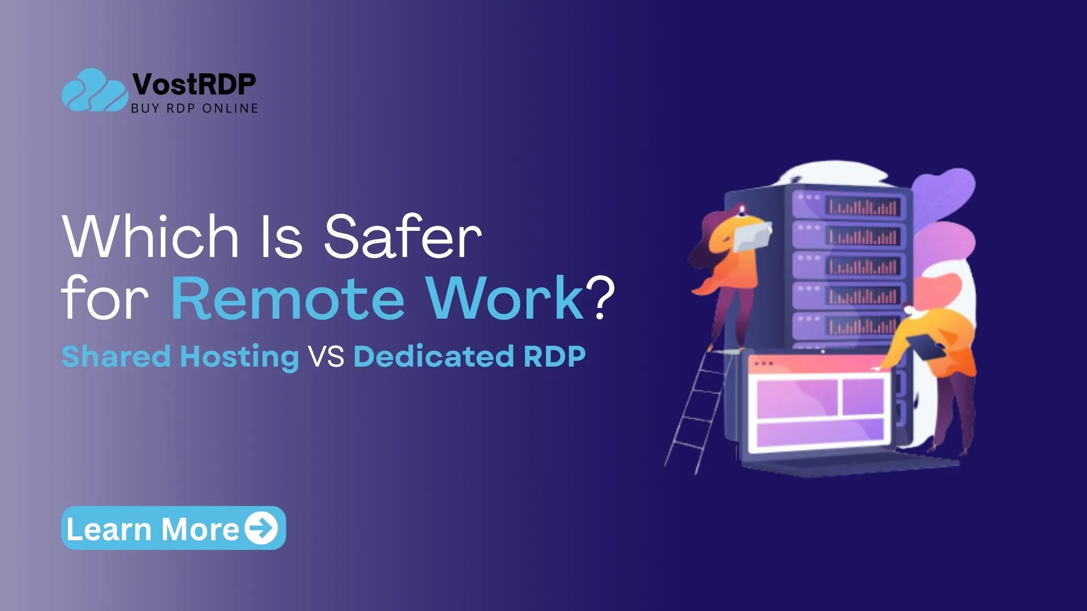 Shared Hosting vs Dedicated RDP: Which Is Safer for Remote Work?